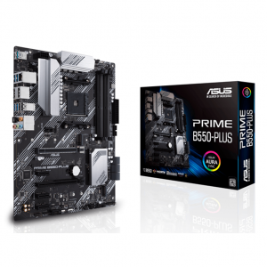 PLACA AMD RYZEN ASUS B550-PLUS PRIME AM4 DDR4 PCX3.0 ATX HDMI DPORT