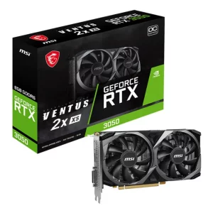 TARJETA GRAFICA MSI NVIDIA RTX 3050 VENTUS 2X XS OC | 8GB | GDDR6