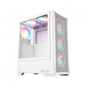 CAJA XYZ AIRONE 300 X MESH WHITE ATX ARGB